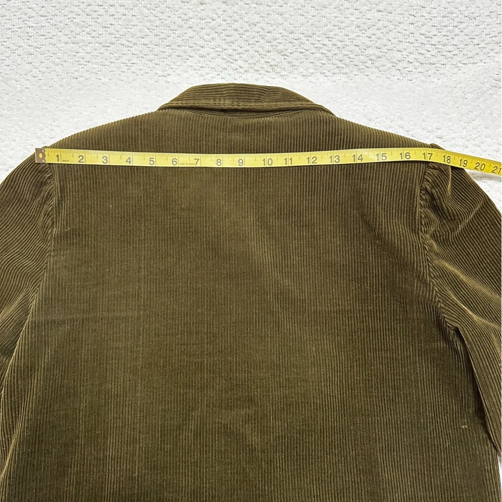 Vintage Prés de Chamonix Cotton Corduroy Shirt Jacket Women’s Size M - Picture 8 of 9